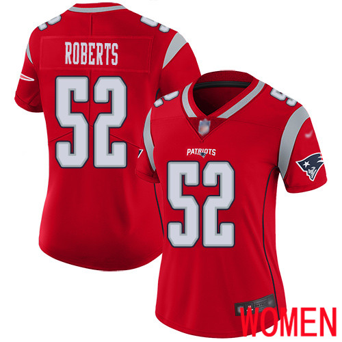 New England Patriots Football #52 Inverted Legend Limited Red Women Elandon Roberts NFL Jersey->youth nfl jersey->Youth Jersey